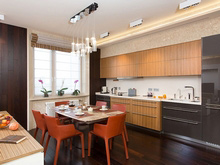 Квартира «», кухня . Фото № 17808, автор Vanel Group 