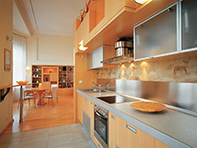 Квартира «», кухня . Фото № 17912, автор Ракурс 