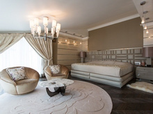 Квартира &laquo;&raquo;, спальня . Фото № 18200, автор Архитектурное бюро Полозовой Марии и Пискуновой Любови  