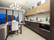 Квартира «», кухня . Фото № 18240, автор VECOR 