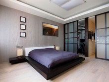 Квартира &laquo;&raquo;, спальня . Фото № 18269, автор Новинский Михаил