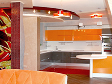 Квартира «», кухня . Фото № 18372, автор Катюшин Алексей