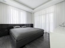 Квартира &laquo;&raquo;, спальня . Фото № 18494, автор Geometrix  