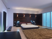 Квартира &laquo;&raquo;, спальня . Фото № 18535, автор KV-BURO 