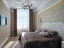 Квартира &laquo;&raquo;, спальня . Фото № 18722, автор АвКубе 