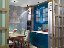 Квартира «», кухня . Фото № 18812, автор Федорова Екатерина, Пилипенко Мария