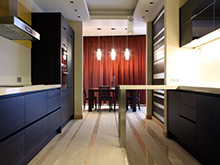 Квартира «», кухня . Фото № 18825, автор IP Architects 