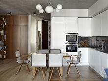 Квартира «», кухня . Фото № 19017, автор Мастерская Марии Рожниковой 