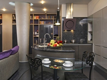 Квартира «», кухня . Фото № 19035, автор Студия Татьяны Гребневой 