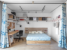 Квартира &laquo;&raquo;, спальня . Фото № 19054, автор Сазонова Ирина