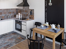 Квартира «», кухня . Фото № 19052, автор Сазонова Ирина