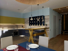 Квартира «», кухня . Фото № 19128, автор Закирова-Сахно Алеся