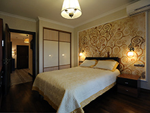 Квартира &laquo;&raquo;, спальня . Фото № 19174, автор Уютная квартира Наталья