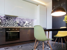 Квартира «», кухня . Фото № 19558, автор SPACE FOR LIFE SPACE FOR LIFE