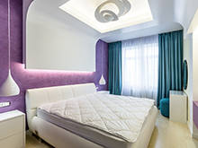 Квартира &laquo;&raquo;, спальня . Фото № 19211, автор Уютная квартира Наталья