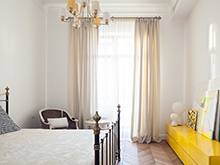 Квартира &laquo;&raquo;, спальня . Фото № 19319, автор Gallery63 