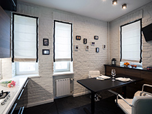 Квартира «», кухня . Фото № 19374, автор Боярова Мария