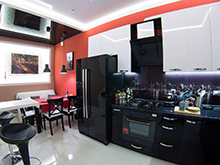 Квартира «», кухня . Фото № 19386, автор Корнилов Артем