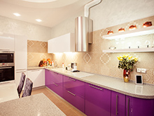 Квартира «», кухня . Фото № 19440, автор M1Design 