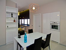 Квартира «», кухня . Фото № 19460, автор Apex Design 