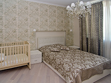 Квартира &laquo;&raquo;, спальня . Фото № 19474, автор Apex Design 