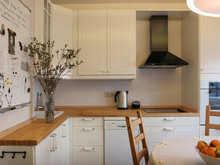 Квартира «», кухня . Фото № 19569, автор SPACE FOR LIFE SPACE FOR LIFE