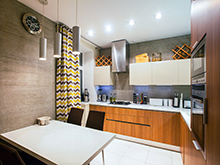 Квартира «», кухня . Фото № 19613, автор Технологии дизайна 