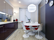 Квартира «», кухня . Фото № 19624, автор Mudrogelenko Design 