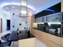 Квартира «», кухня . Фото № 19899, автор Самарина Елена