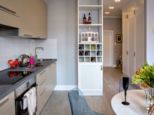 Квартира «», кухня . Фото № 19933, автор Zi-Design 