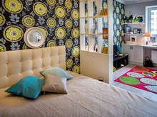 Квартира &laquo;&raquo;, спальня . Фото № 19935, автор Zi-Design 