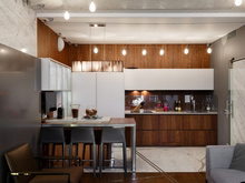 Квартира «», кухня . Фото № 20149, автор Дизайн Холл