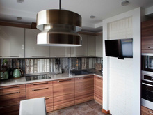 Квартира «», кухня . Фото № 20381, автор Комов Алексей