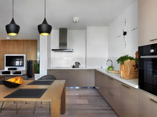 Квартира «», кухня . Фото № 20536, автор Hot Walls Дизайн студия