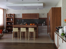 Квартира «», кухня . Фото № 20573, автор Xenia Design Studio Ксения