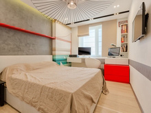 Квартира &laquo;&raquo;, спальня . Фото № 20622, автор Zi-Design 