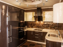 Квартира «», кухня . Фото № 20674, автор M1Design 