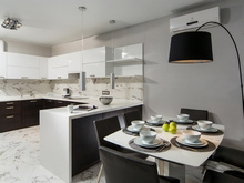 Квартира «», кухня . Фото № 21003, автор Балабошина Татьяна