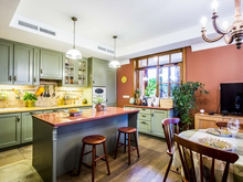 Квартира «», кухня . Фото № 21137, автор Luxer Design  