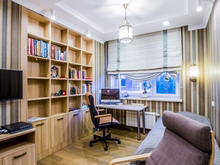 Квартира «», кабинет . Фото № 21138, автор Luxer Design  