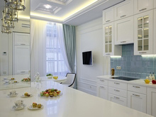 Квартира «», кухня . Фото № 21165, автор Боровская Мария