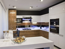 Квартира «», кухня . Фото № 21187, автор Топдом 