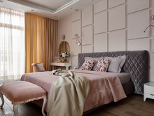 Квартира &laquo;&raquo;, спальня . Фото № 21235, автор KM-studio 