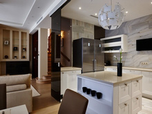 Квартира «», кухня . Фото № 21232, автор KM-studio 