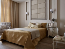 Квартира &laquo;&raquo;, спальня . Фото № 21236, автор KM-studio 