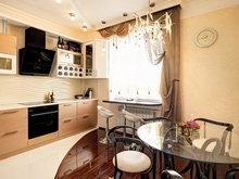 Квартира «», кухня . Фото № 21334, автор Кузнецова Ольга