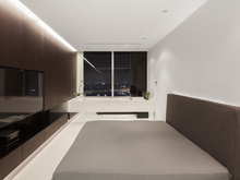 Квартира &laquo;&raquo;, спальня . Фото № 21349, автор SL project 