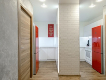 Квартира «», кухня . Фото № 21370, автор Симагина Ольга, Елисеева Ксения