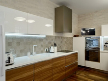 Квартира «», кухня . Фото № 21503, автор Симагина Ольга, Елисеева Ксения