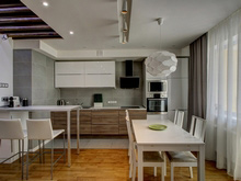 Квартира «», кухня . Фото № 21590, автор Этра Студия